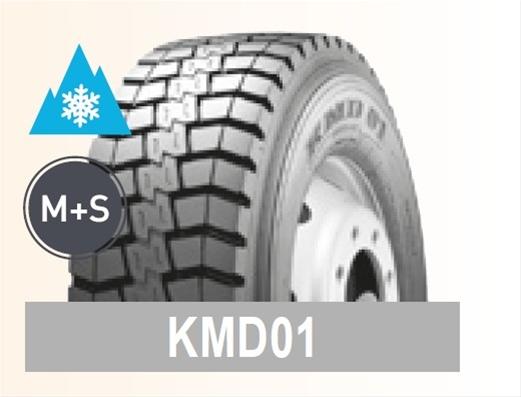 KUMHO tractiune 315/80/22.5 156/150K MD01 M+S 3PMSF ON/OFF Anvelopa camion