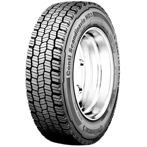 CONTINENTAL tractiune 315/70R22.5 154/150L(152/148M) SCANDINAVIA HD3 LRL M+S3PMSF REGIONAL Anvelopa camion