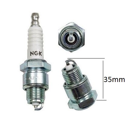 Bujie NGK calota scurtă moto/scuter 2 timpi