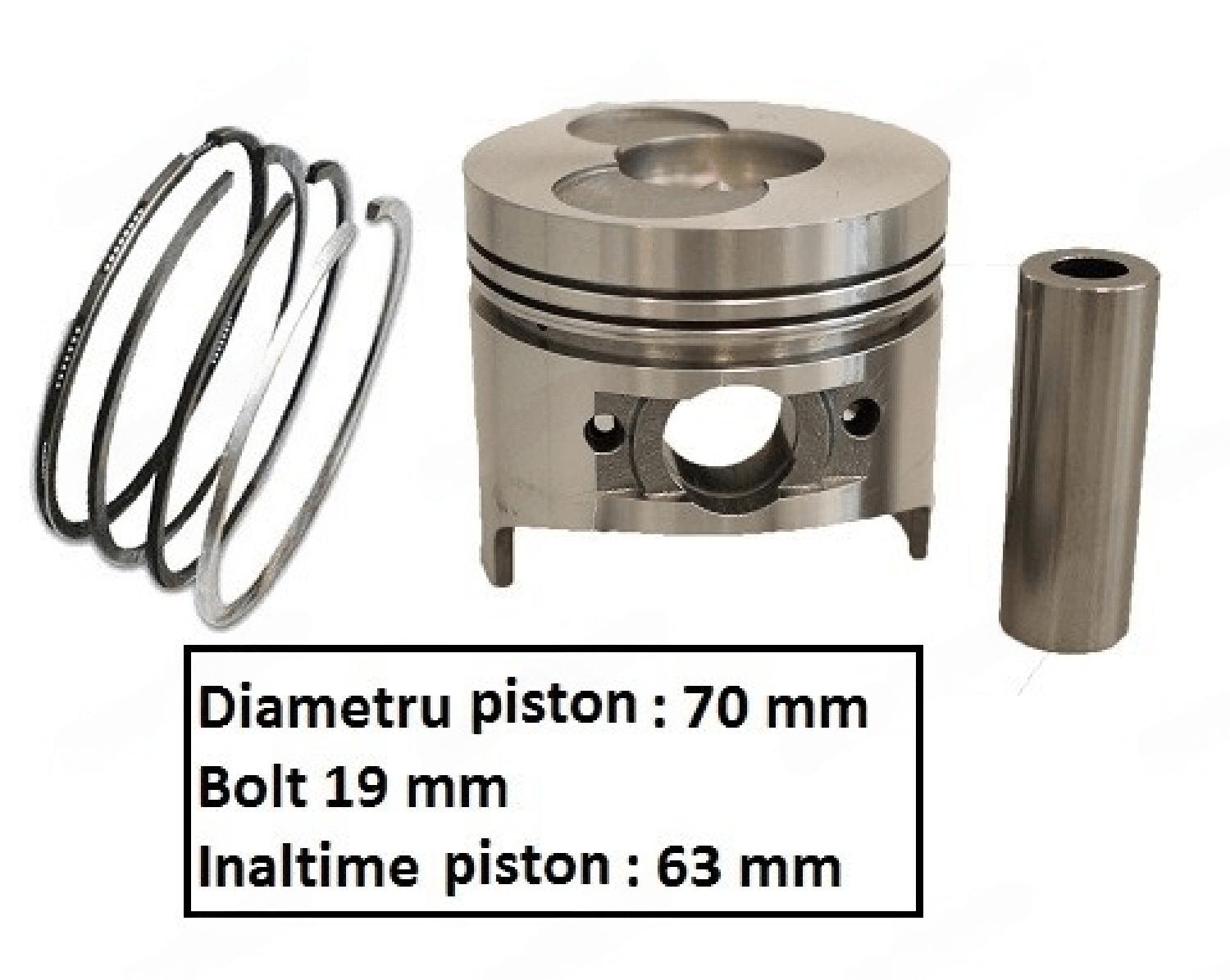 Piston generator diesel Ø 70 mm (5 cai putere)