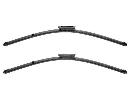 Set stergatoare VALEO SILENCIO X.TRM FLAT BLADE 574365, lungime 600 mm, 450 mm, fara carcasa, cu spoiler pentru RENAULT