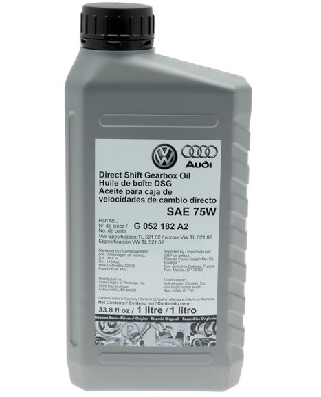 Ulei G052182A2 pentru cutie viteze DSG VW Group 75W, volum 1 litru, VW TL 521 82