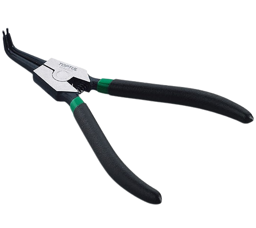 Cleste TOPTUL DCAA1205 pentru sigurante exterioare, falci la 90 grade, dimensiuni 5 inch/127 mm, capacitate deschidere 10-25 mm, otel crom vanadiu