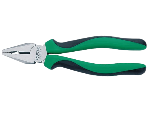 Cleste TOPTUL combinat DBBB2207, dimensiune 7 inch/177.8 mm, capacitate taiere 3.1 mm, manere cauciucate, otel crom molibden