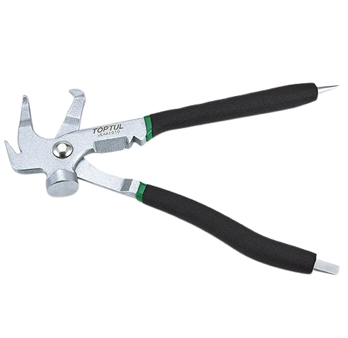 Cleste TOPTUL JEAA1010 de vulcanizare auto, lungime 250 mm, pentru desfacere greutăți echilibrare, crom vanadiu