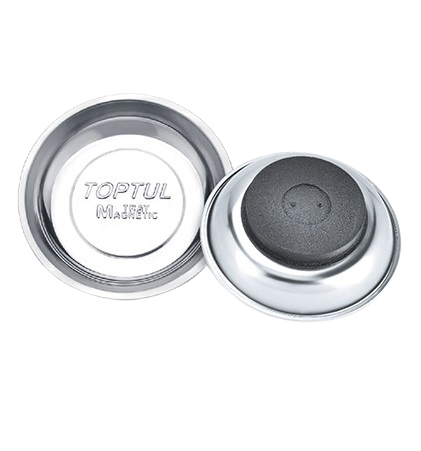 Tava TOPTUL JJAF1506 magnetica rotunda, diametru 150 mm, inaltime 42 mm, otel inoxidabil