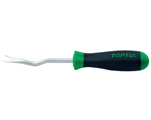Parghie TOPTUL JJAE0812 pentru demontat panouri usi, lungime activa 120 mm, lungime totala 245 mm, maner aderent, crom vanadiu