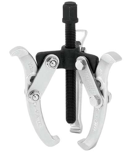 Extractor TOPTUL JJAL0306 pentru rulmenti, cu 3 gheare, deschidere falci 60-150 mm, lungime cursa 140 mm, capacitate tragere 7.5 tone