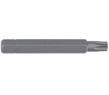 Bit TOPTUL FSEB1240 pentru insurubare, prindere hex 10 mm, profil torx T40, lungime 75 mm, otel S2