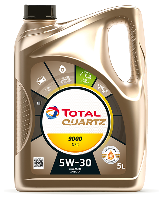 Ulei motor Total Quartz 9000 Future NFC 5W30 5L pentru PEUGEOT, Ford, CITROEN