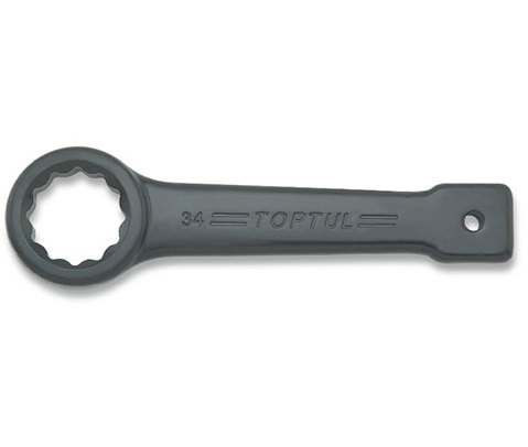 Cheie TOPTUL AAAR6060 inelară de impact, deschidere cheie 60 mm, lungime 281 mm, crom molibden