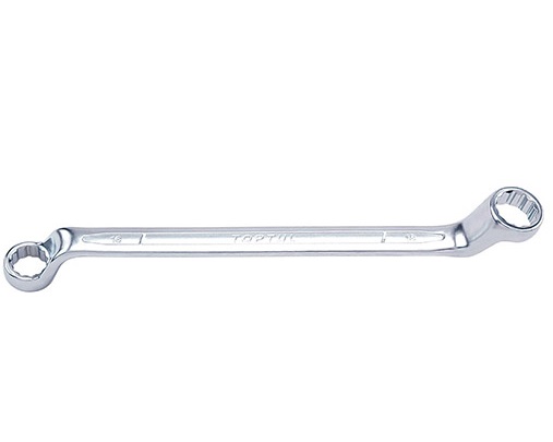 Cheie TOPTUL AAEI1819, inelara cu cot, deschidere cheie 18 x 19 mm, lungime 290 mm, crom vanadiu