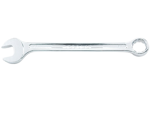 Cheie combinată TOPTUL AAEW2424, deschidere 24 mm, lungime 274 mm, crom vanadiu, finisaj satinat