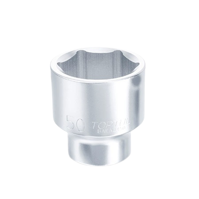 Cheie tubulara BAEA2444 TOPTUL, prindere patrat 3/4 inch, profil hexagonal, deschidere cheie 44 mm, lungime 66 mm, crom vanadiu