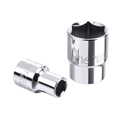 Cheie BBEA0808 TOPTUL, antrenor patrat 1/4 inch, profil hexagonal, deschidere cheie 1/4 inch, lungime 25 mm, crom vanadiu