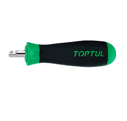 Maner TOPTUL CAIP0814, surubelnita tubulara, antrenor patrat 1/4 inch, lungime totala 135 mm, lungime activa 20 mm, maner cauciucat, aderent