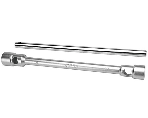 Cheie CTIA3233, tubulara pentru roti camion, doua capete hexagonale, deschidere chei 32 x 33 mm, lungime 406 mm, crom vanadiu, finisaj satinat