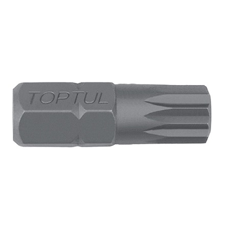 Bit TOPTUL FSFA1206 pentru înșurubare, profil bi-hexagonal M6, lungime 30 mm, oțel S2