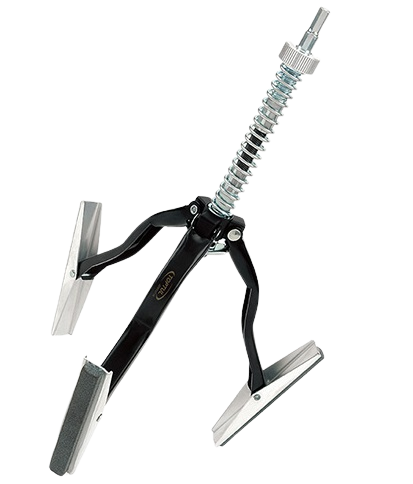 Dispozitiv TOPTUL JDBE0718 pentru hornuit cilindri motor, prindere patrat 1/4 inch, diametru compatibil 2 inch - 7 inch, lungime 300 mm, granulatie 180