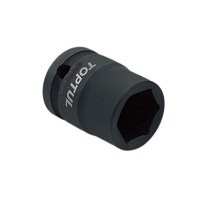 Cheie TOPTUL de impact tubulara KABA1613, prindere patrat 1/2 inch, profil hexagonal, deschidere cheie 13 mm, lungime 38 mm, crom molibden