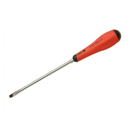 Șurubelniță MOB IUS, profil drept, 2x10x250 mm, lungime totală 370 mm, mâner bimaterial, model 9111050001D