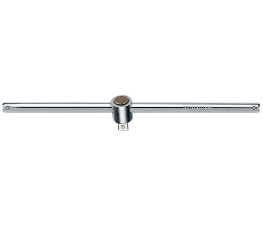 Maner de forta T cu cap culisant CTCJ1610 TOPTUL, antrenor patrat 1/2 inch, lungime 250 mm, crom vanadiu, finisaj satinat