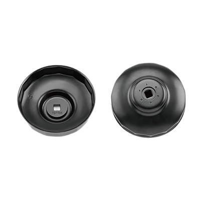 Cheie TOPTUL JDAH8616 pentru filtru ulei, antrenor pătrat 3/8 inch, diametru 86 mm, 16 laturi