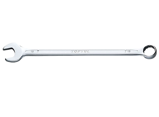 Cheie TOPTUL combinata lunga AAEL1212, deschidere cheie 12 mm, lungime 223 mm, crom vanadiu, finisaj satinat