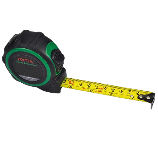 Ruleta TOPTUL profesionala IAAC3010, lungime masurata 10 m, latime banda 30 mm, clasa de precizie II, carcasa ABS, scala metric/imperial