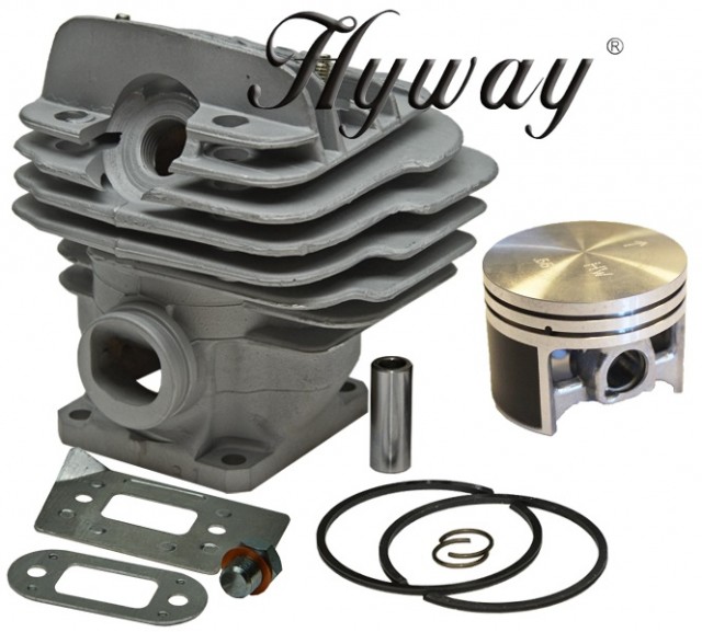 Kit cilindru drujbă compatibil Stihl MS 260, 026 Hyway Ø 44.7 mm (piston cu acoperire teflon)