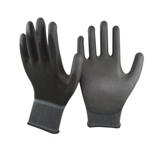 Manusi poliester, set 2 buc, imersate partial in PU