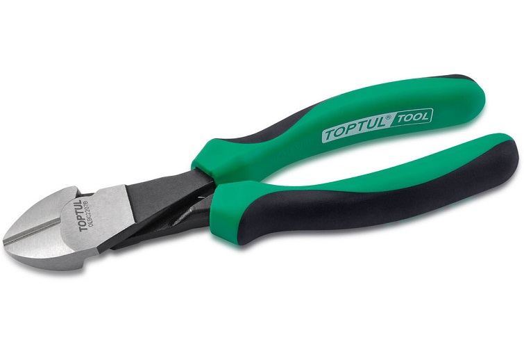 Cleste TOPTUL DEBC2207B pentru taiat cu margine inclinata, dimensiuni 7 inch/177.8 mm, capacitate taiere 3.8 mm, otel crom molibden