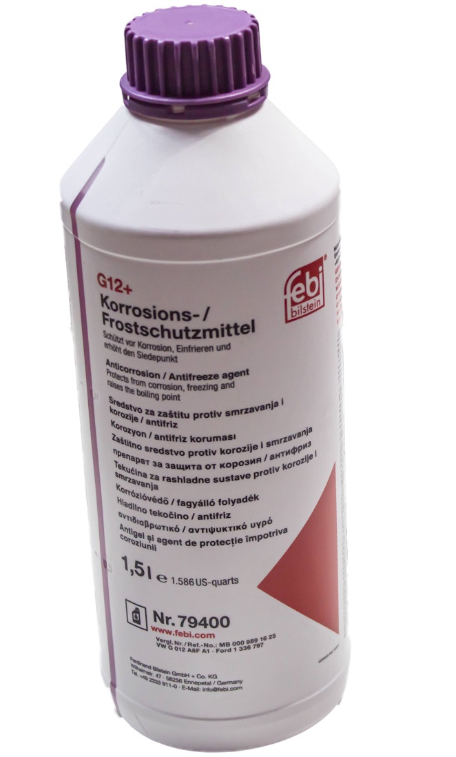 Antigel concentrat G12+ FEBI BILSTEIN 79400, volum 1.5 litri, mov