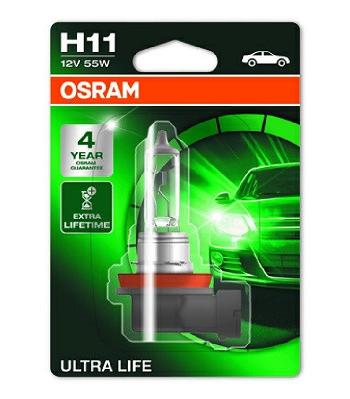 Bec Ultra Life H11 12V 55W PGJ19-2 Osram