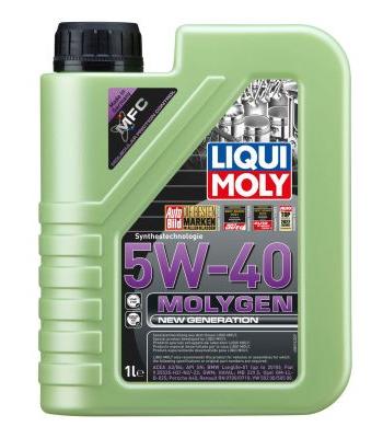 Ulei LIQUI MOLY Molygen New Generation 5W40 8576, volum 1 litru, sintetic pentru motor Fiat, BMW, Renault, Opel...