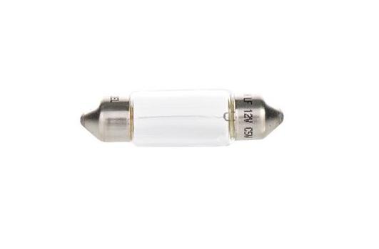 Bec halogen auto Bosch C5W 5W 12V 1987302810, lampa numar, 35 mm, se vinde la set de 10 bucati/pret pe bucata