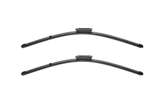 Set stergatoare VALEO SILENCIO FLAT BLADE 577810, lungime 550 mm, 475 mm, lama lata pentru parbriz DACIA, RENAULT