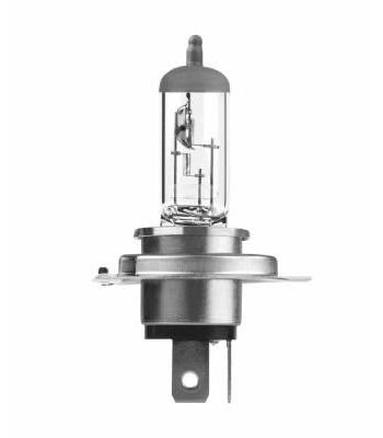Bec NEOLUX N472-01B auto pentru far faza lunga, tip H4, tensiune 12V, putere 60 / 55W, conector P43t, 3200K, halogen