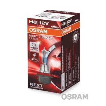 Bec far OSRAM 64212NL, faza lunga 12 V, H8 35 W Night Breaker Laser Nextgen +150