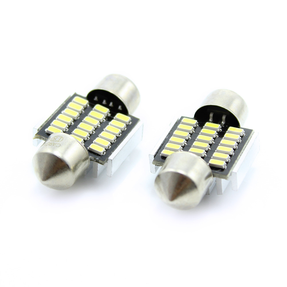 Bec C5W 12V 2W Set 2 buc MTR