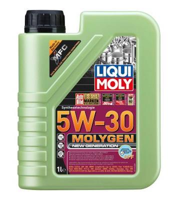 Ulei LIQUI MOLY Molygen New Generation 5W30 DPF 21224, motor, volum 1 litru, sintetic pentru Fiat, BMW, Kia, Opel...
