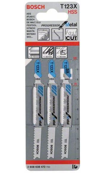 Pânză T 123 XF pentru ferăstrău vertical