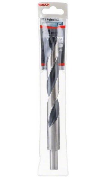 Burghiu PointTeQ spiral HSS de 19,0 mm (coadă redusă)