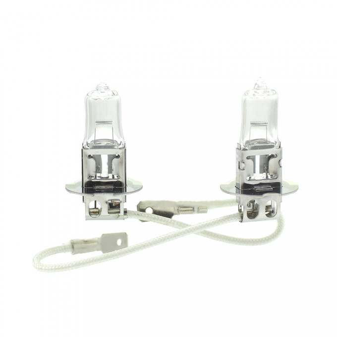 CARGUARD - Set de 2 becuri halogen 24V - H3, 70W, +50% intensitate - LONG LIFE