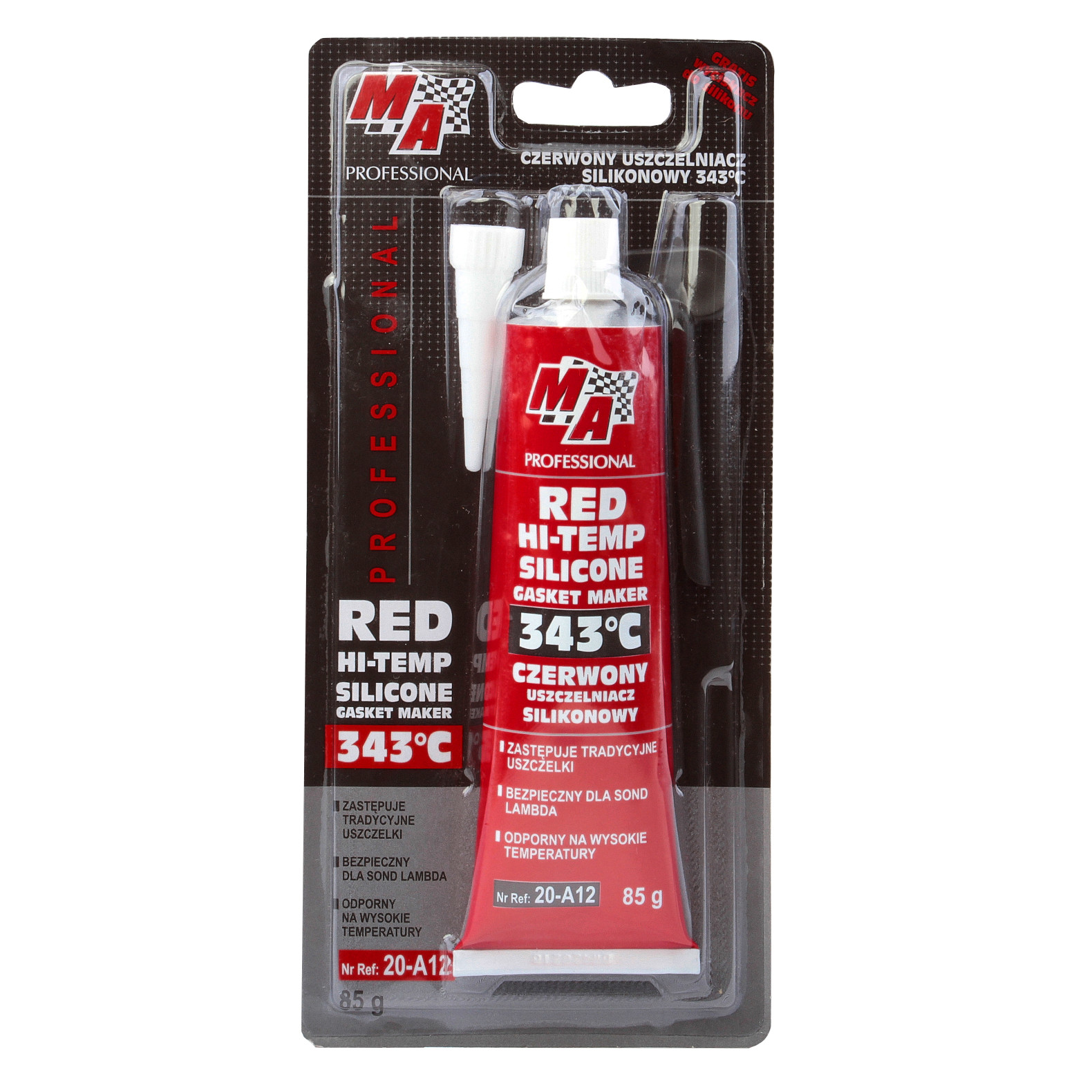 Moje Silicon pentru etansare garnituri Profesional Rosu 85 g