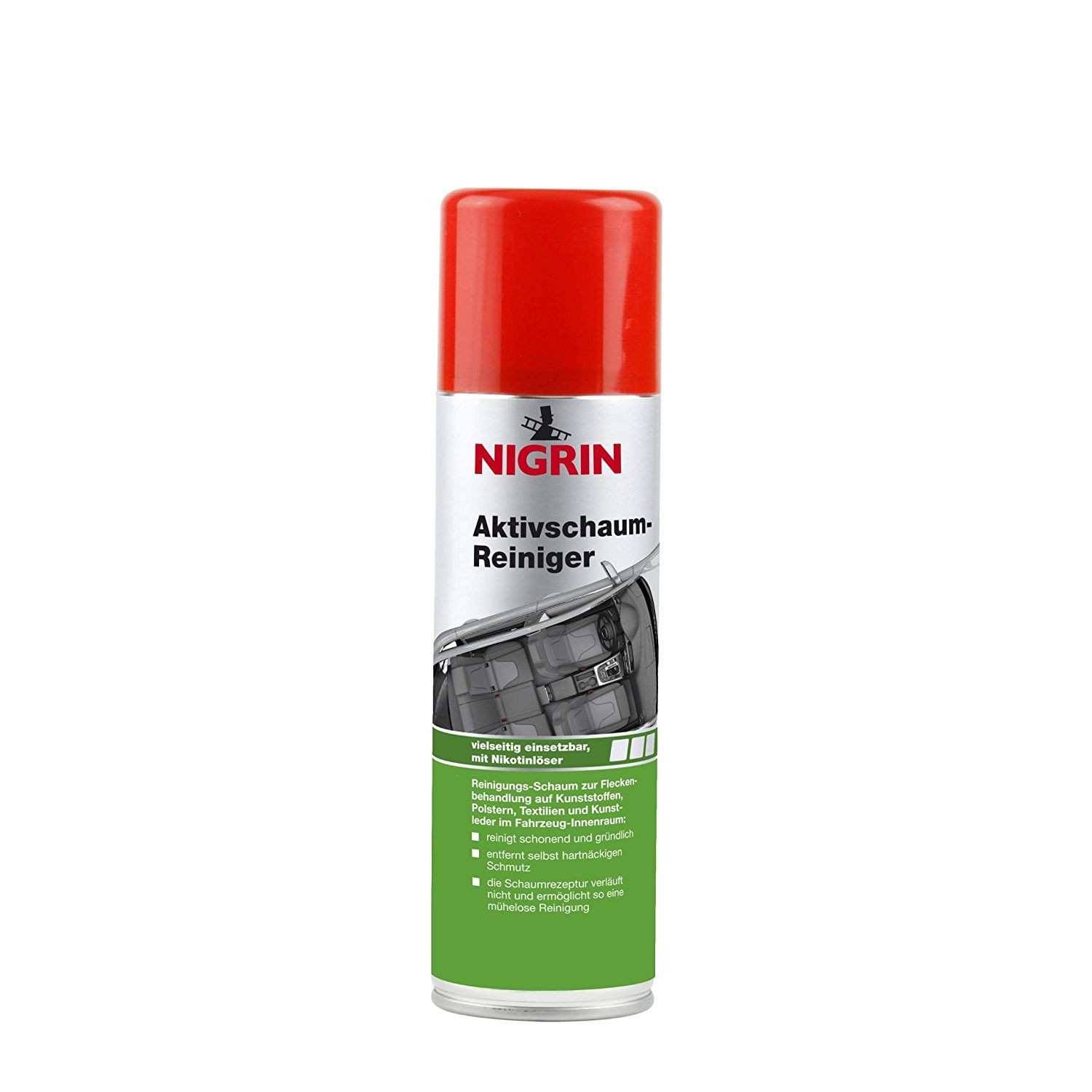 NIGRIN Soluție universală pentru curățare tapițerie cu spumă activă 500 ml