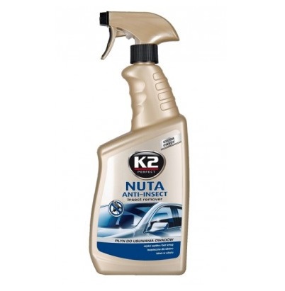 Solutie K2 NUTA ANTI-INSECT K117 pentru curatat urme insecte, recipient cu pulverizator, 700 ml