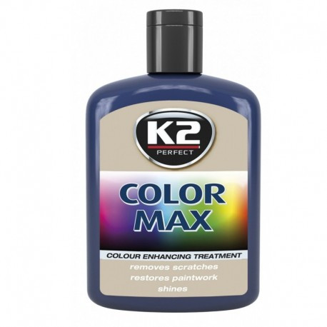 Pasta K2 de lustruit și ceruit COLOR MAX K020, 200 ml, culoare albastru închis