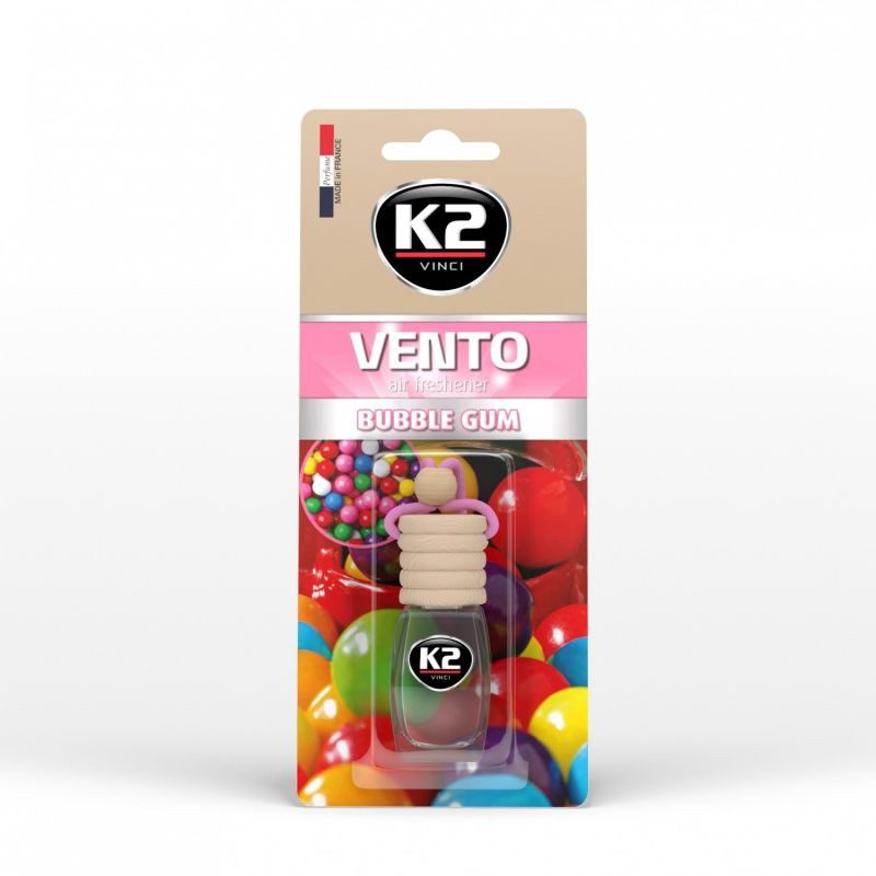Odorizant auto K2 Vento Gumă de Mestecat Baloane
