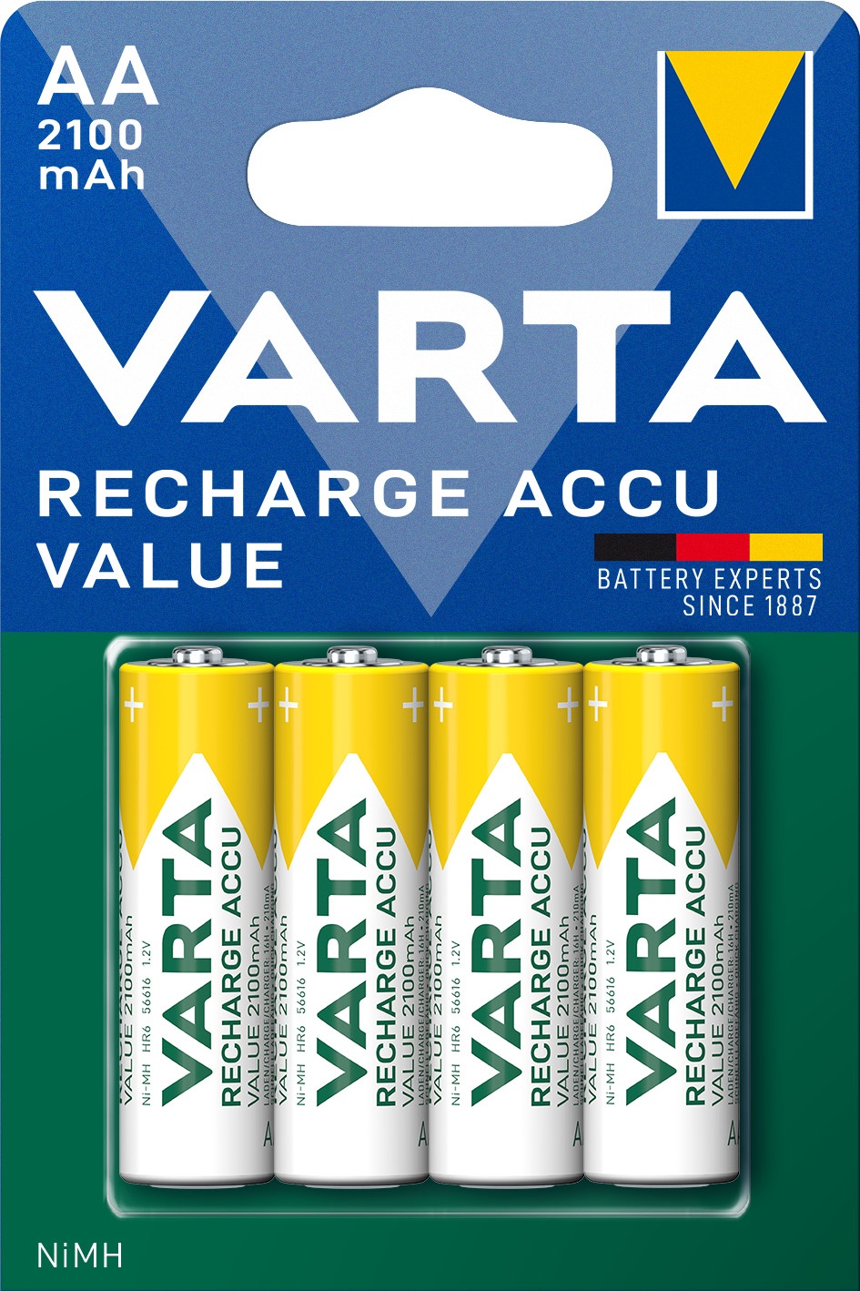 Baterie Varta AA reincarcabila 2100 mAh